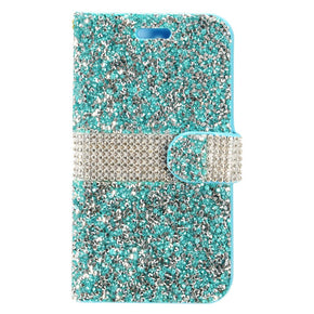 Samsung Galaxy Note 8 Hybrid Wallet Diamond Case Cover