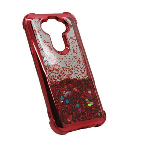LG ARISTO 5 Quicksand Glitter Design Hybrid Case Cover.