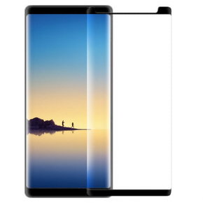 Samsung Galaxy Note 8 Full Glue Tempered Glass Screen Protector - Black