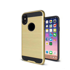 Apple iPhone XS Plus Hybrid Brushed Case Cover
