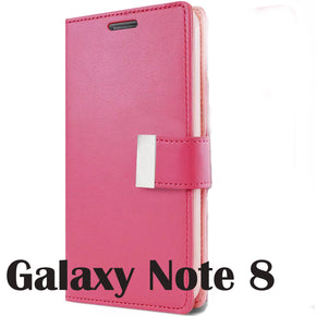 Samsung Galaxy Note 8 Hybrid Wallet Case Cover