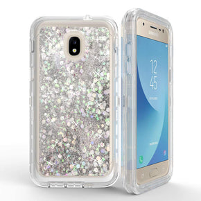 Galaxy J3 (2018) Quicksand Glitter Case Cover