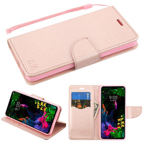 LG G8 Thinq Hybrid Wallet Case Cover