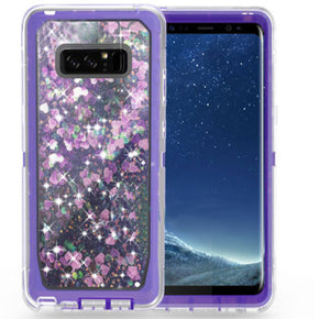 Samsung Galaxy Note 8 Hybrid Glitter Case Cover