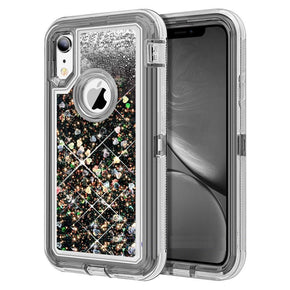 Apple iPhone XR Heavy Duty Water Glitter Case
