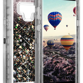 Samsung Galaxy Note 9 Hybrid Glitter Case Cover