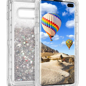 Samsung Galaxy S10e Hybrid Glitter Case Cover