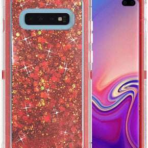 Samsung Galaxy S10 Plus Hybrid Glitter Case Cover