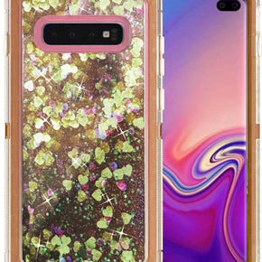 Samsung Galaxy S10 Plus Hybrid Glitter Case Cover