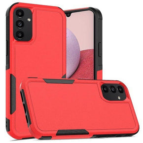 Samsung Galaxy A14 5G Absolute Thick Tough Hybrid Case - Red