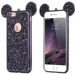 Apple iPhone XS/X Teddy Glitter Diamond Case Cover