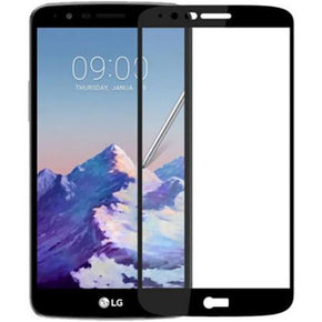 LG Stylo 3 / Stylo 3 Plus Tempered Glass Screen Protector - Black